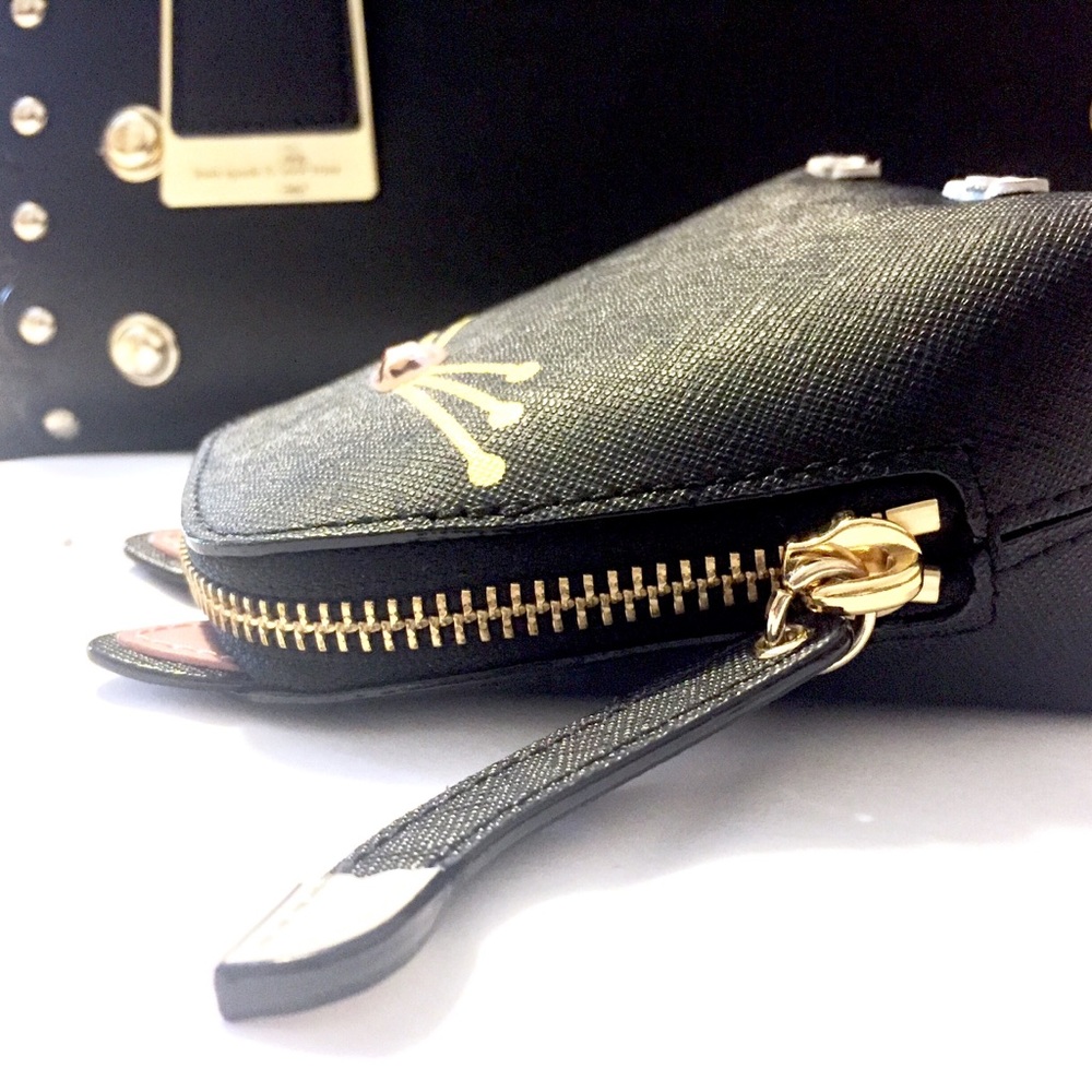 Kate Spade Jazz Things Up Cat Coin Purse - Picture 5 of 7